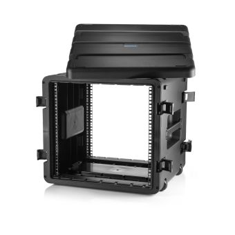 GUARDIQUE™ RackVault Hardmount 19-10U-480 Wheels