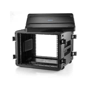 GUARDIQUE™ RackVault Hardmount 19-8U-480 Wheels