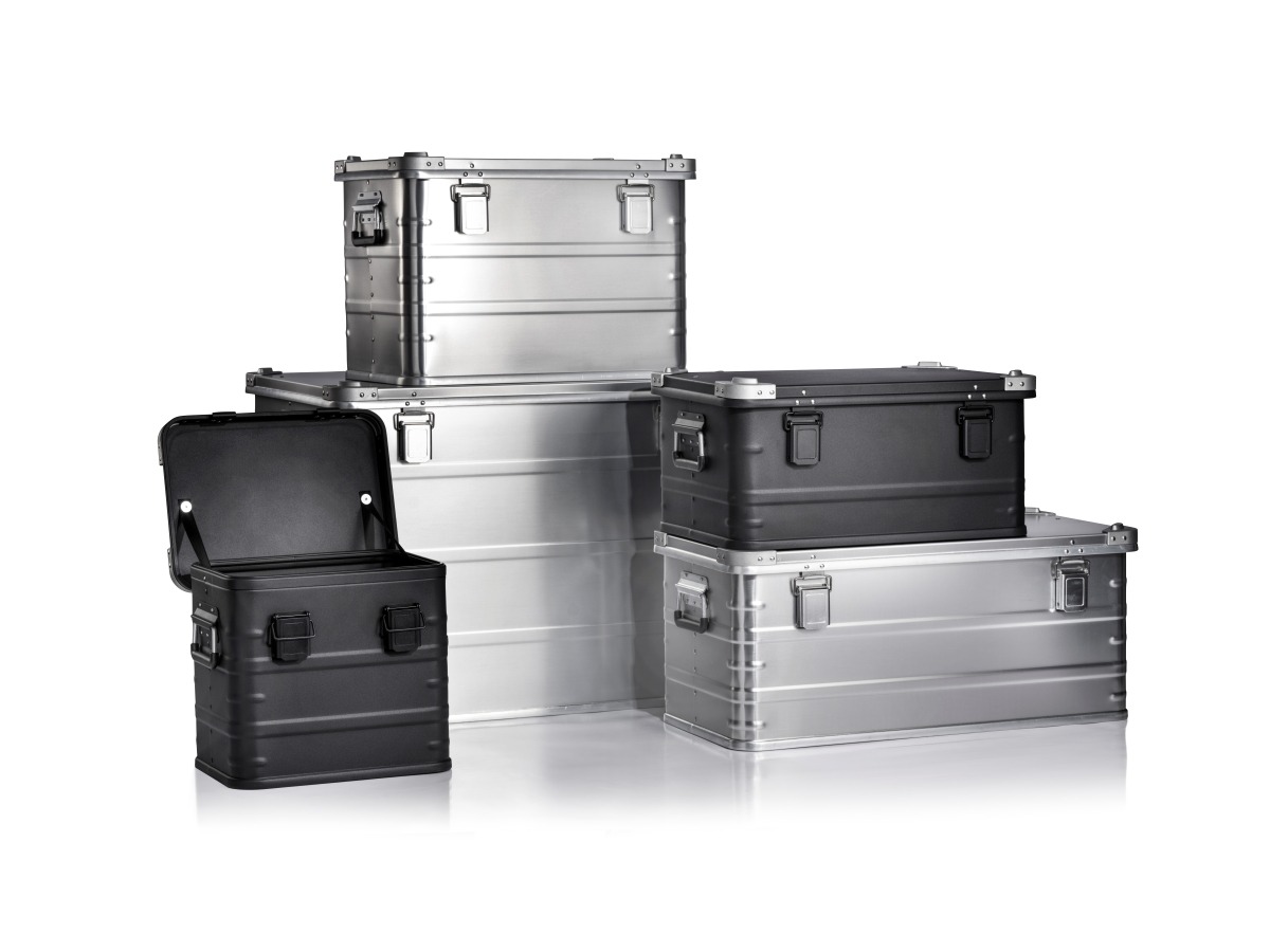 GUARDIQUE™ AluVault Pure & Black — Aluminiumskasser