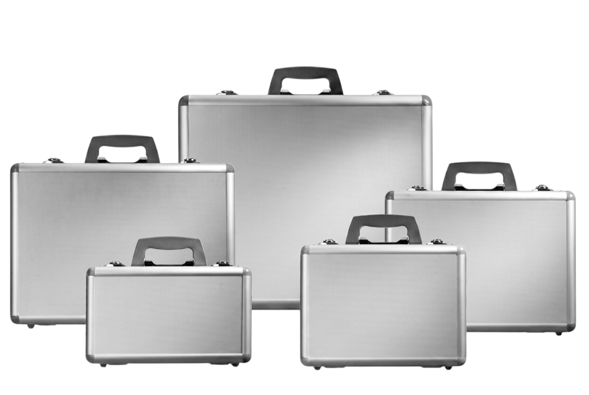 GUARDIQUE™ Lightcases Economy — Aluminium-kufferter med Plukskum