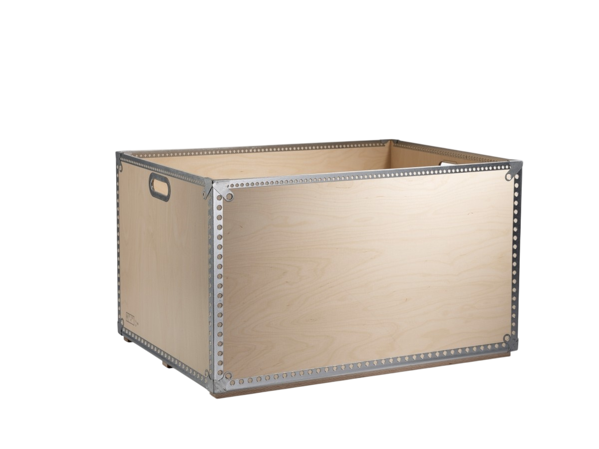 GUARDIQUE™ Woody Box™ Åben — Woody Box 60 Plywood Open Box