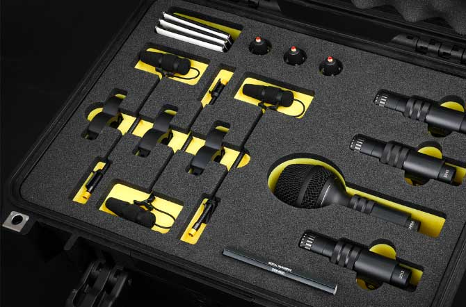 Skumindsatse til flightcases og Peli Cases
