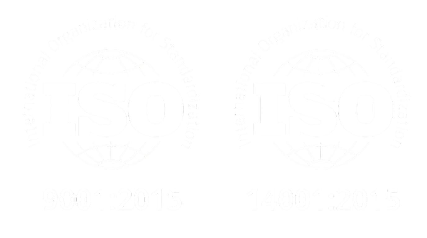 ISO 9001 & ISO 14001 certificeret