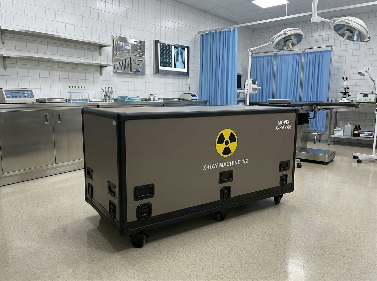 Komplet medico flightcase løsning